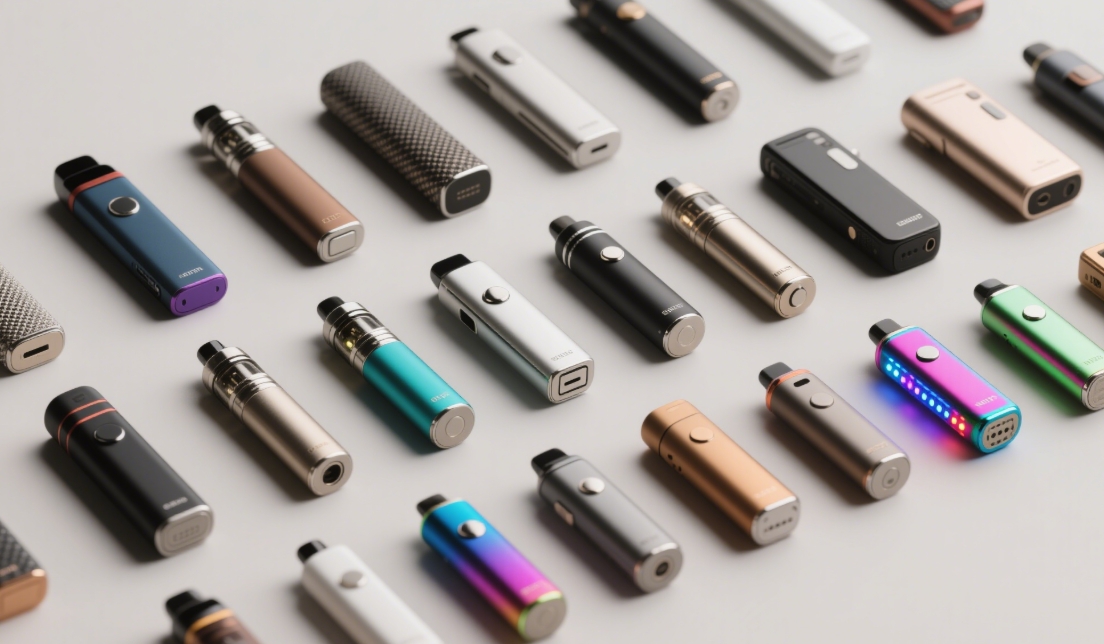 Modre elektronske cigarette za leto 2025: trendi na trgu