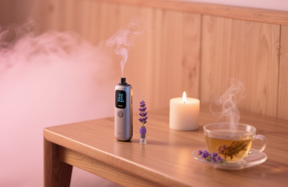 Sprostitveni Ritmi Vejpinga: Povezava Elektronske Cigarete z Aplikacijami za Meditacijo