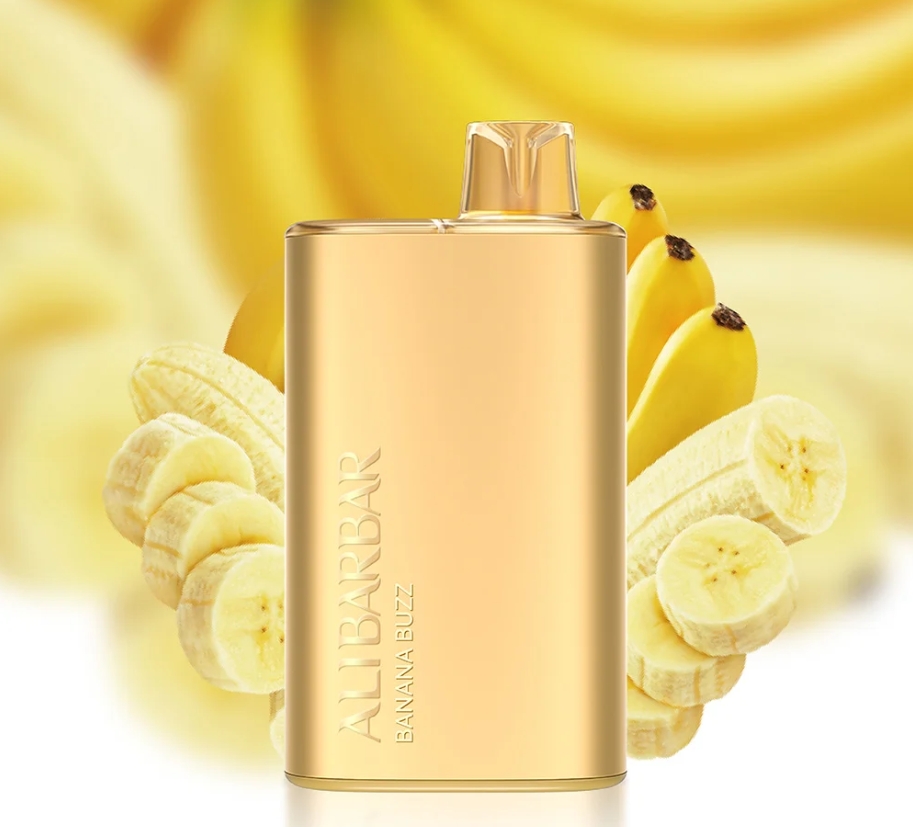 Alibarbar Rich 8000 Puffs Vape: Bananin Vrtinec, ki Obožuje vaša Nebesa (in Žep)